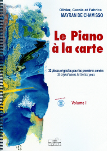 Le piano à la carte partition : Le piano à la carte
