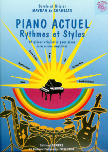 Piano actuel rythmes et styles partition : Piano actuel rythmes et styles