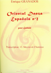 score : Oriental danza espanola n°2